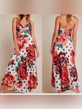 FARM Rio | Dresses | Farm Rio For Anthropologie Valentina Maxi Dress Xs |  Poshmark